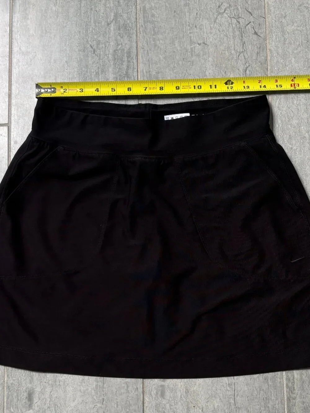 Nike Golf Dri-FIT Tennis Pickleball Skort Black Size Medium